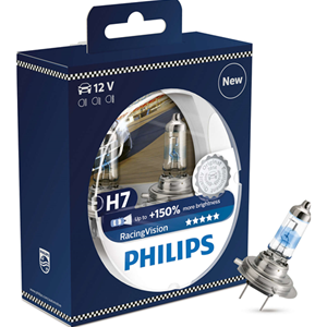 12972RVS2 - Lampada auto PHILIPS H7 RACING VISION SPECIAL - 12V 55W PX26D -  Philips (Impianto elettrico - Luci, lampadine e indicatori); 12972RVS2