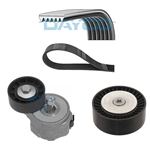 Kit cinghia servizi DAYCO e cuscinetti tendicinghia FIAT (PR11452018)