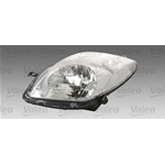 43932 VALEO Faro principale Sx, W5W, H4, PY21W, Colore Lampeggiatore: trasparente