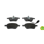 KIT 4 PASTIGLIE FRENO ANTERIORI PER AUDI A3 VW GOLF IV DAL '97 FERODO FDB1463