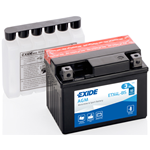 Batteria moto EXIDE BATTERIE ETX4L-BS BATTERIA MOTO AGM 3Ah 50A