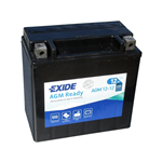 Batteria moto EXIDE AGM12-12 12AH AGM ready APRILIA BMW CAGIVA DUCATI GILERA HAR