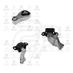 Kit 3 supporti motore SMART FORTWO COUPE W451 0.8 CDI AKRON (KSM9/313)