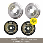 Kit freni posteriori Fiat Panda 141 4x4 ganasce piatti e cilindretti