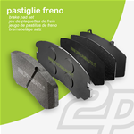 Pastiglie freno Posteriori FORD FOCUS t.t (98-04) 1.6 16V Flexifuel