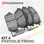 Pastiglie freno Anteriori FIAT 500 II,Grande Punto,Idea,Panda II LANCIA Musa