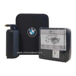 KIT COMPRESSORE GONFIAGGIO RIPARA PNEUMATICI ORIGINALE DI SERIE BMW CON CUSTODIA E GUANTI