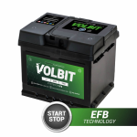 BATTERIA AVVIAMENTO VOLBIT START&STOP EFB 60AH 570A 242 x 175 x 190 MM