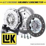 KIT FRIZIONE 4PZ CON VOLANO E CUSCINETTO REGGISPINTA LUK PER C-MAX FOCUS 1.6 TDCI