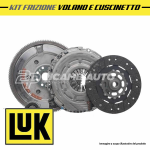 KIT FRIZIONE 4PZ CON VOLANO BIMASSA E CUSCINETTO REGGISPINTA PER AUDI A4 A6 VW PASSAT 1.9 TDI