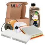 KIT TAGLIANDO 4 FILTRI E OLIO MOTORE TOTAL INEO ECS 5W30 CITROEN C3 1.4 HDI 70CV