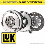 KIT FRIZIONE 4 PZ + VOLANO BIMASSA E CUSCINETTO LUK PER BMW 5 TOURING F11 2.0 520D