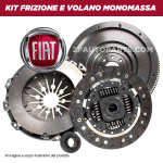 KIT FRIZIONE VOLANO MONOMASSA E CUSCINETTO REGGISPINTA PER FIAT PANDA 500 NATURAL POWER 0.9