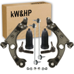 KIT 8PZ BRACCI BRACCETTI BIELLETTE TESTINE E CUFFIE STERZO ANTERIORI DX/SX PER ALFA GIULIETTA (940)