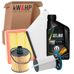 KIT TAGLIANDO COMPLETO FILTRI+ OLIO SELENIA 0W-20 JEEP RENEGADE 1.6 DIESEL 88KW 120CV