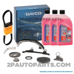 KIT CATENA DISTRIBUZIONE E CINGHIA SERVIZI + ANTIGELO OMAGGIO PER TOYOTA YARIS 1.0