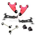 KIT BRACCI SOSPENSIONE ANTERIORI ALFA ROMEO 147, 156, GT, 8 pezzi FRAP/TRW (BRA436)