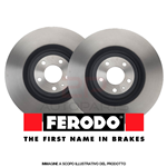 Ferodo DDF1072 Coppia Premier Dischi Freno anteriori (confezione 2 pezzi)