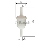 ADG02342 BLUE PRINT Filtro carburante Filtro per condotti/circuiti, con  vite di scarico dell'acqua ▷ AUTODOC prezzo e recensioni