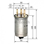 BOSCH Filtro carburante 0 450 906 508