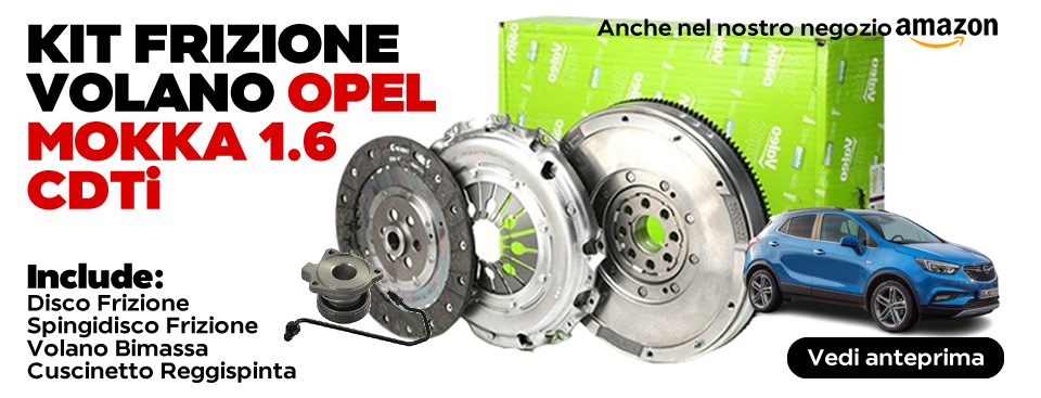 Kit frizione volano bimassa e cuscinetto per Opel Mokka 1.6